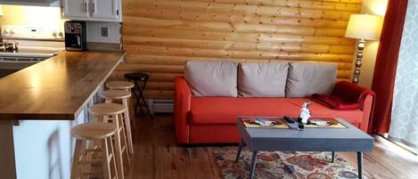 TV connectée, cheminée