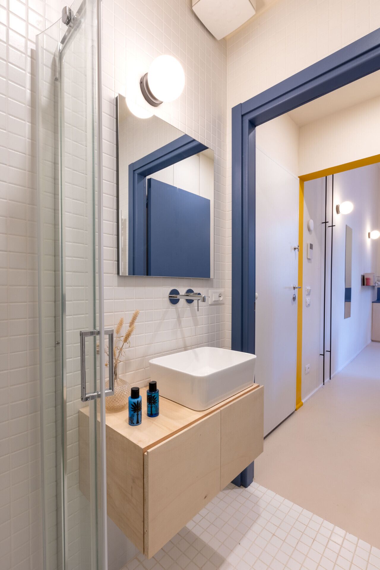 Dusche, Haartrockner, Bidet, Handtücher