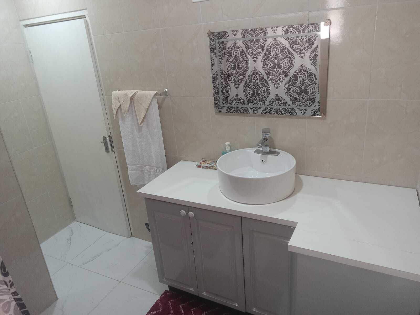 Towels, soap, toilet paper