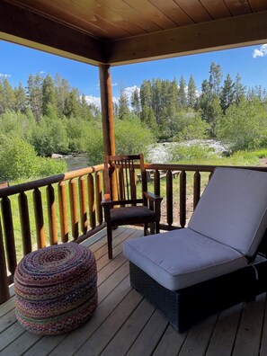 IMG 5798 - Waterfall & Riverfront 2BR/2BA w/canoes incl. (Grand County)