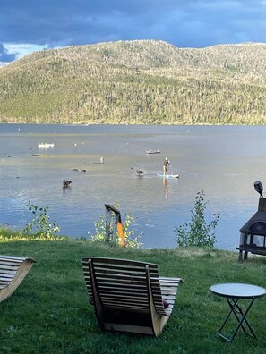 Property grounds - Waterfall & Riverfront 2BR/2BA w/canoes incl. (Grand County)