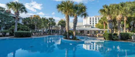 Una piscina climatizada