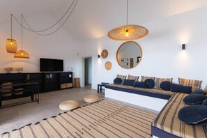 Living area - Casa Magafral Tindaya with heated pool (Tindaya)