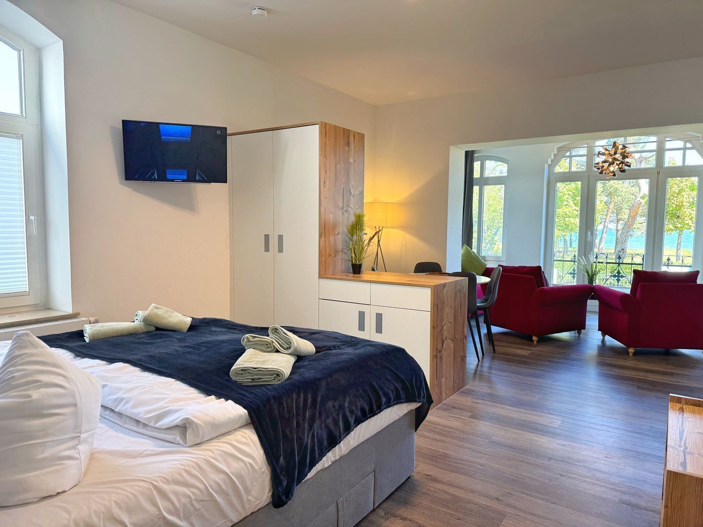 2 Schlafzimmer, Schreibtisch, WLAN