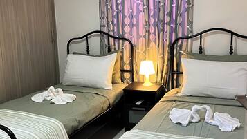 2 Schlafzimmer, Zimmersafe, kostenloses WLAN, Bettwäsche