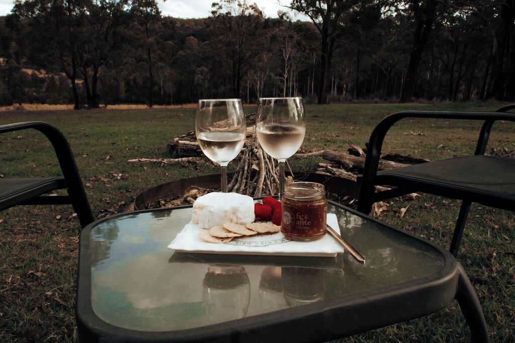 Opções para refeição ao ar livre