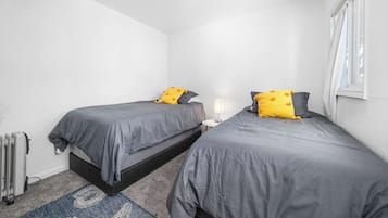 1 bedroom, iron/ironing board, travel crib, WiFi