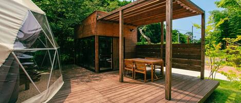 Opções para refeição ao ar livre