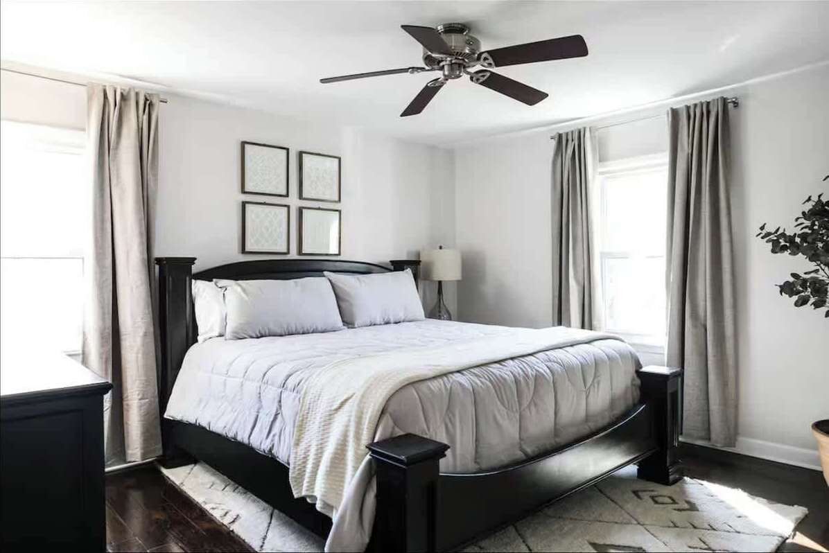 4 bedrooms, iron/ironing board, travel crib, WiFi