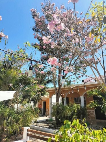 Villa Gabriela #1 family room, 3 min from the beach