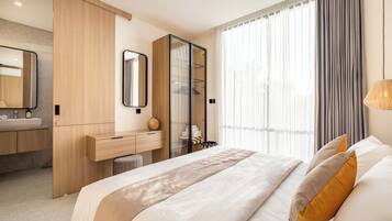 Deluxe Villa, 2 Bedrooms, Garden View | Free WiFi, bed sheets