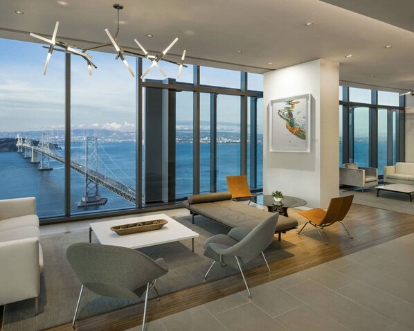 Interior - Blueground | Rincon Hill, pool & EV, nr Ferry (San Francisco)