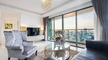 Luxury-Apartment | Wohnbereich