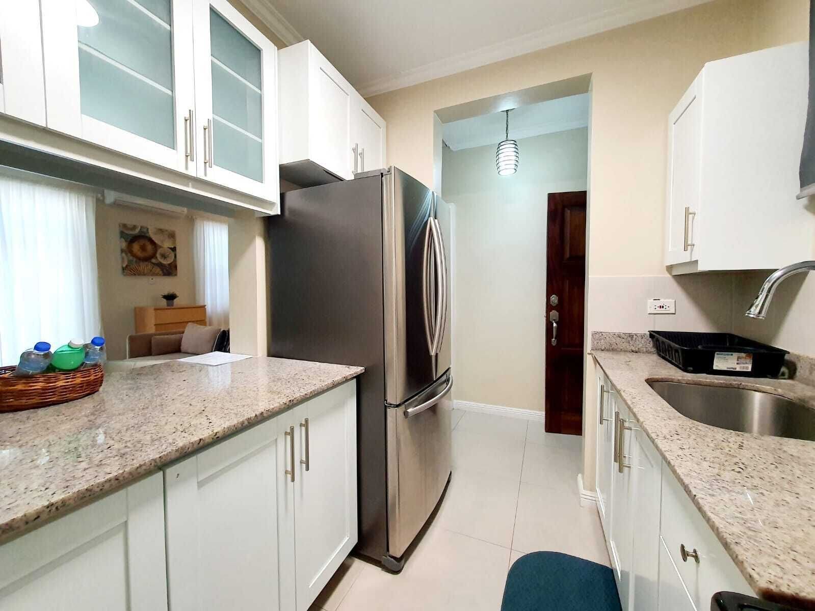 Superior Studio, Garden View | Private kitchen | Full-size fridge, microwave, oven, stovetop