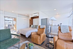 1 bedroom, iron/ironing board, travel crib, free WiFi