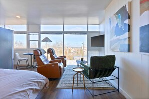 1 dormitorio, tabla de planchar con plancha, cuna de viaje y wifi gratis