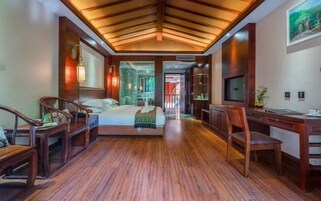 Caja de seguridad en la habitación y decoración personalizada 