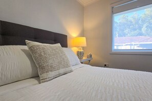 2 bedrooms, iron/ironing board, travel crib, free WiFi