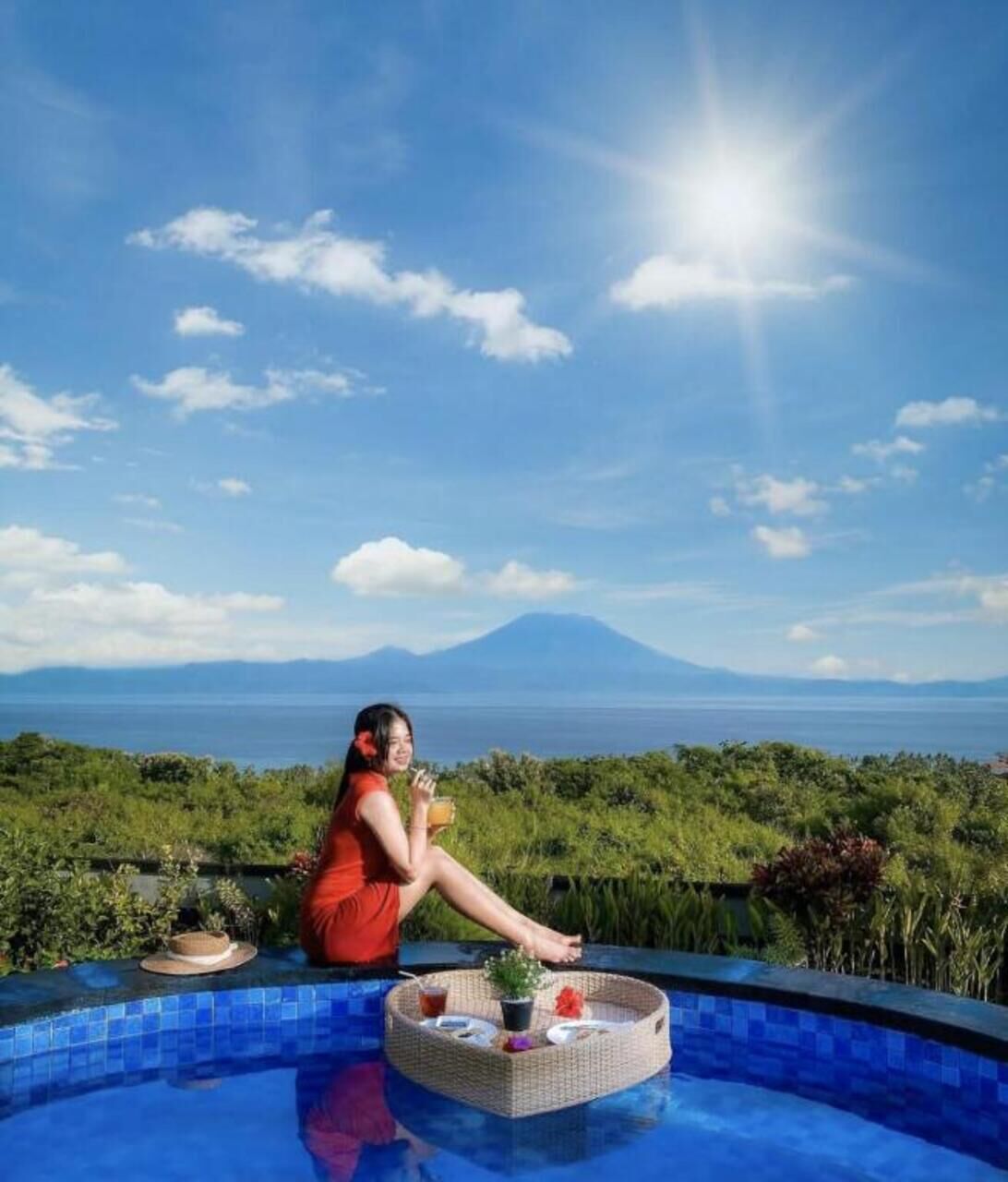 Alberca al aire libre 