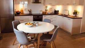 Coffee/tea maker, fridge, oven, stovetop - Villa with Pool Sea View Fitness (Lassithi)