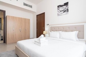 2 slaapkamers, een strijkplank/strijkijzer