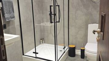 Apartment, 1 Bedroom | Bathroom shower