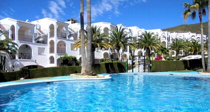 Calas atico con aire y barbacoa