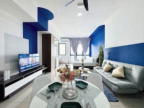 Design Studio, 1 Queen Bed, City View | Down comforters, individually furnished, free WiFi - Alinea Suites (Shah Alam)