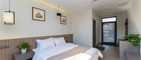 Basic Double Room, Non Smoking, Courtyard Area | Free WiFi