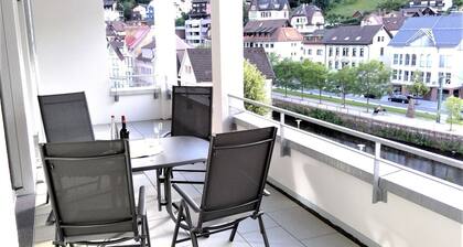 Appartement 'Enzblick' avec balcon et Wi-Fi