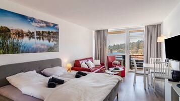 1 Schlafzimmer, Bügeleisen/Bügelbrett, kostenloses WLAN, Bettwäsche