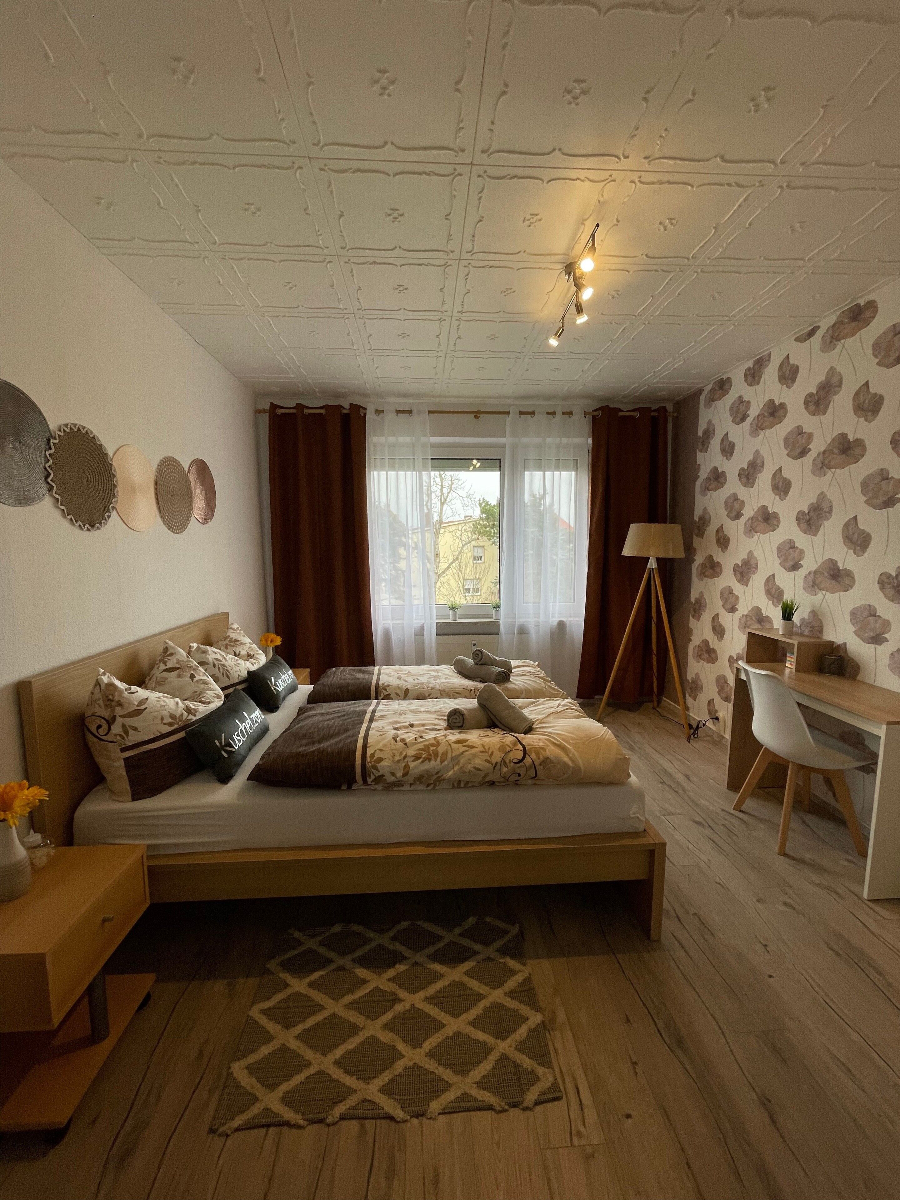 2 Schlafzimmer, Bügeleisen/Bügelbrett, kostenloses WLAN, Bettwäsche