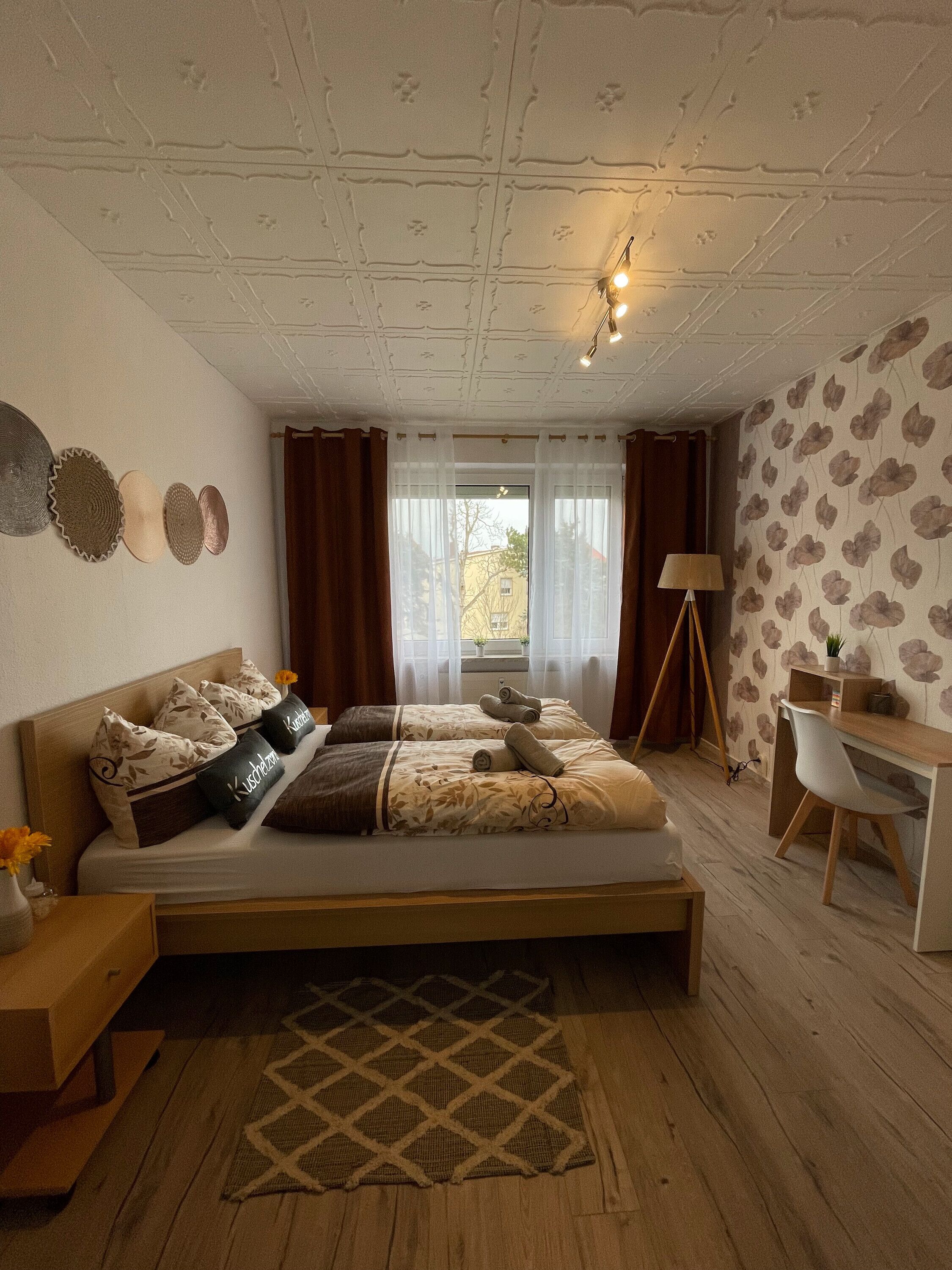 2 Schlafzimmer, Bügeleisen/Bügelbrett, kostenloses WLAN, Bettwäsche