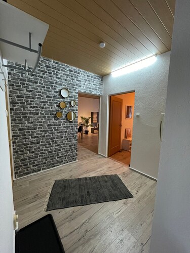 Ferienwohnung 'Ruhiger Zeithain' mit privatem Garten, Wi-Fi und Klimaanlage