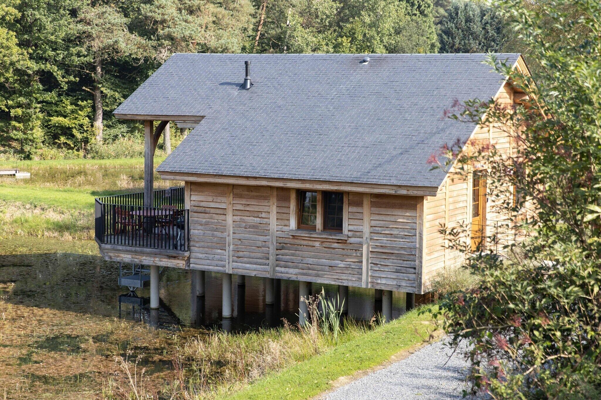 Außenseite Ferienhaus [Sommer]