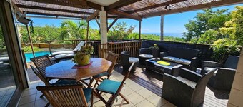 Villa overlooking the Indian Ocean