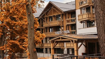Fassade der Unterkunft
