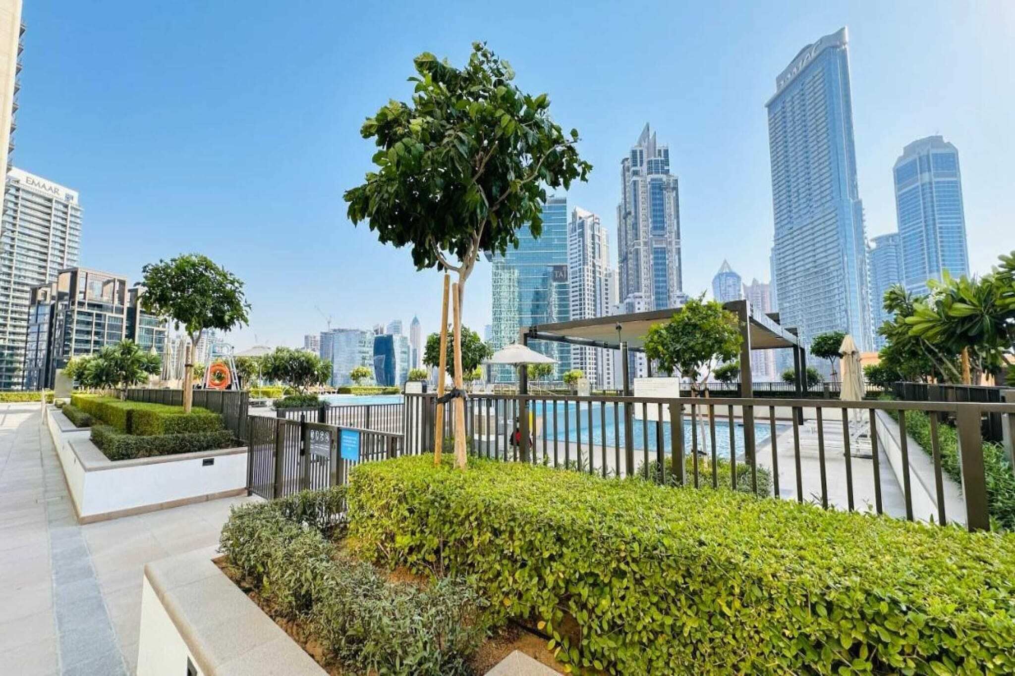 Overnattingsstedets uteområder