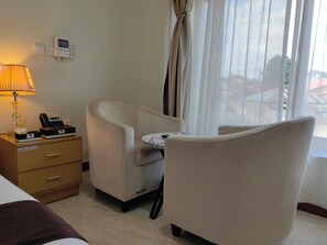 In-room safe, laptop workspace, blackout curtains, soundproofing - Mkoani Hotel & Conference Center (Mkoani)