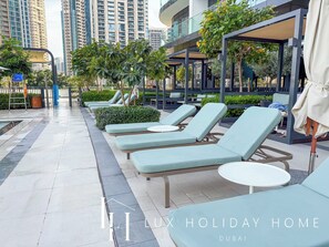 Outdoor pool - LUX The Grande Signature Skyline Suite (Dubai)