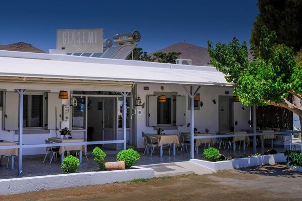 Façade de l’hébergement