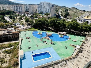 Pool - A1089 - Sunny apartment with pool view (Villajoyosa)