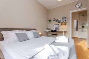 1 makuuhuone, silitysrauta/-lauta, Wi-Fi, vuodevaatteet