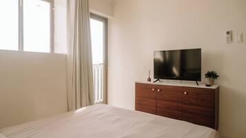 1 soverom, strykejern/-brett, wi-fi og sengetøy