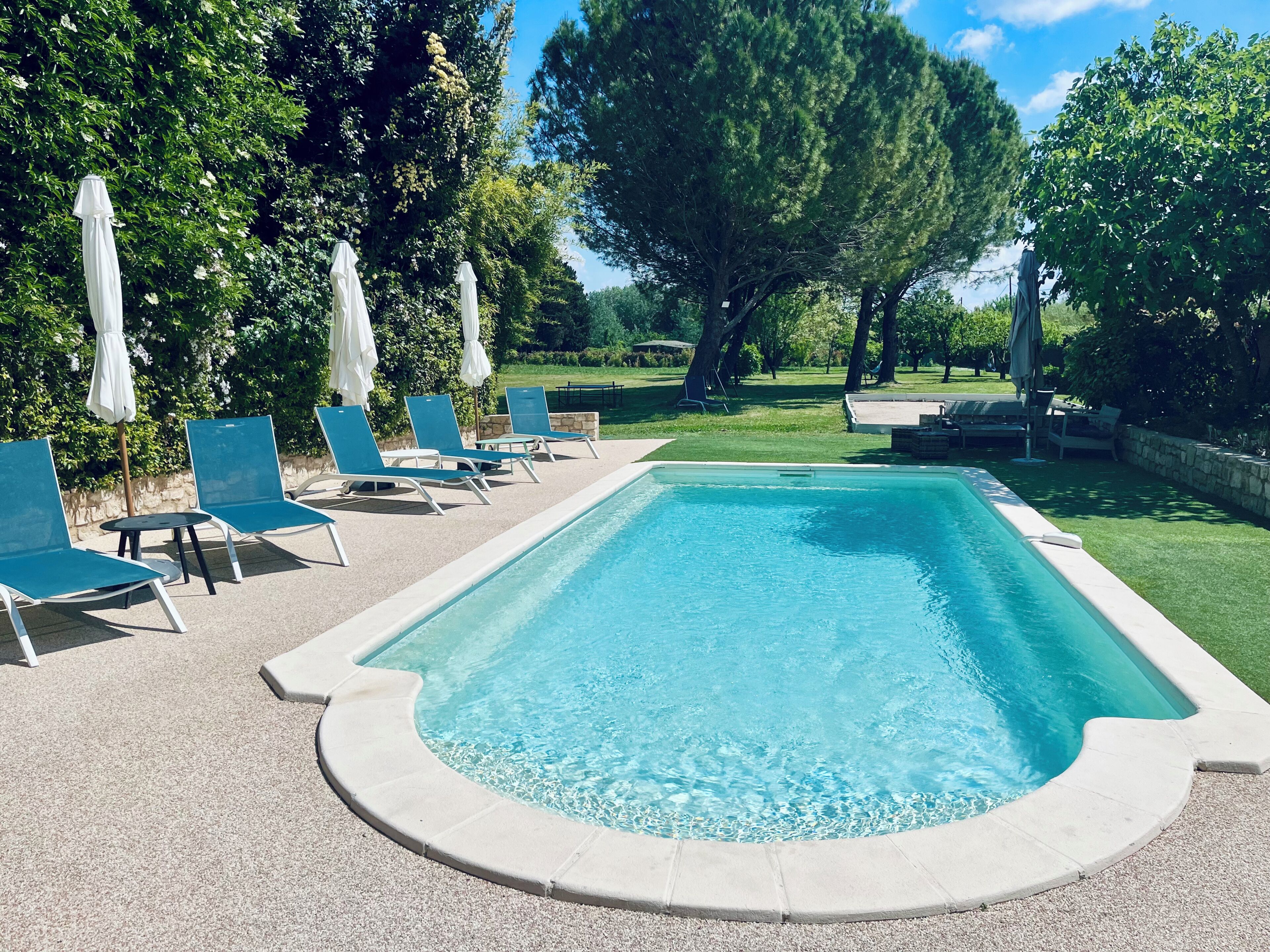 Una piscina climatizada
