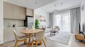 Superior Apartment, Balcony | 1 bedroom, iron/ironing board, free WiFi