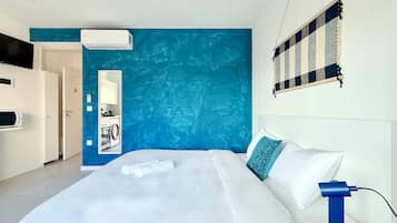 1 soverom, strykejern/-brett, internettilgang og sengetøy