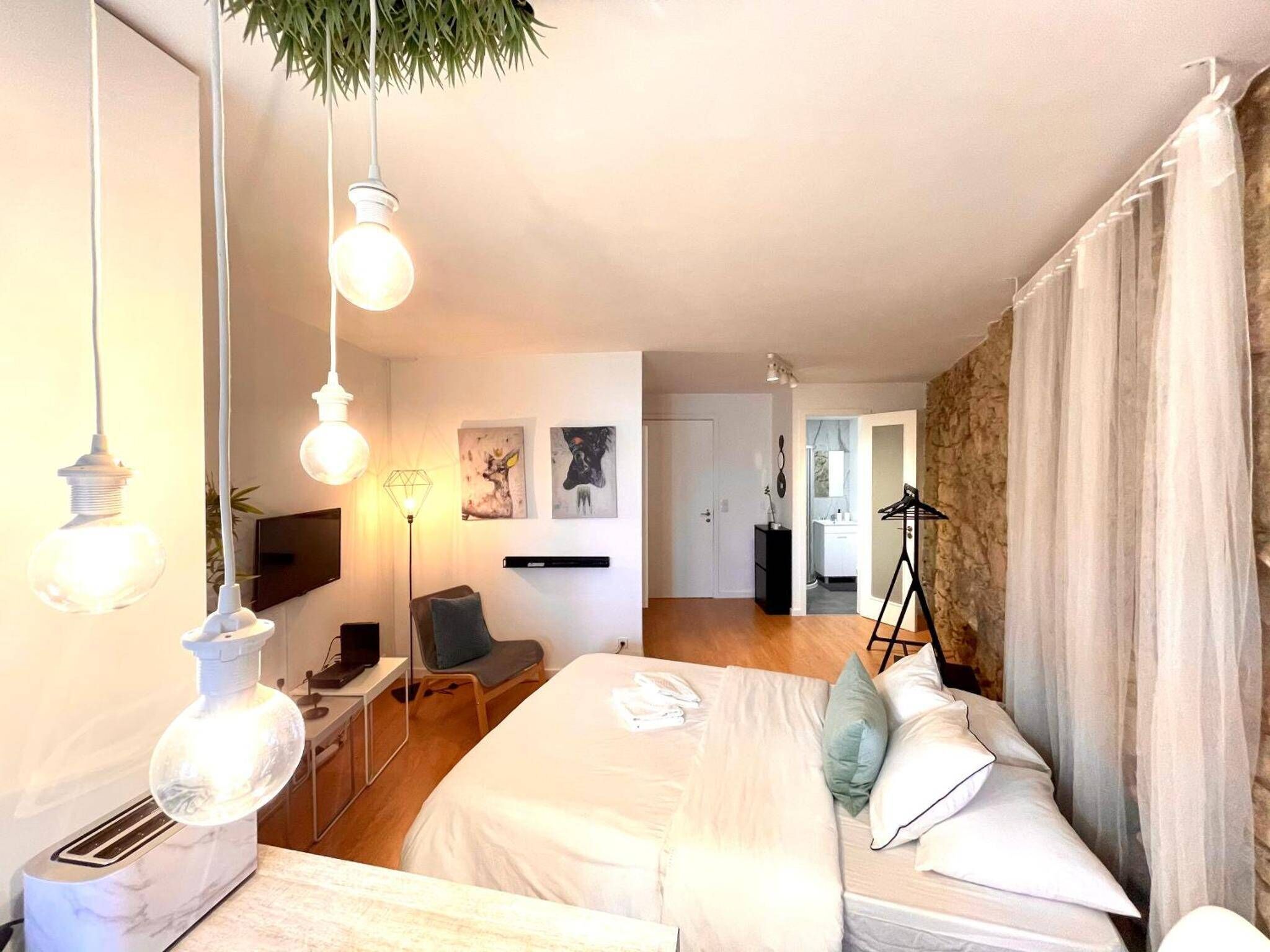 1 Schlafzimmer, Bügeleisen/Bügelbrett, Internetzugang, Bettwäsche