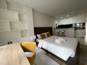 1 bedroom, iron/ironing board, Internet, bed sheets