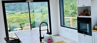 4-bedroom house in Lago Puelo, walking distance 600mt to National Park